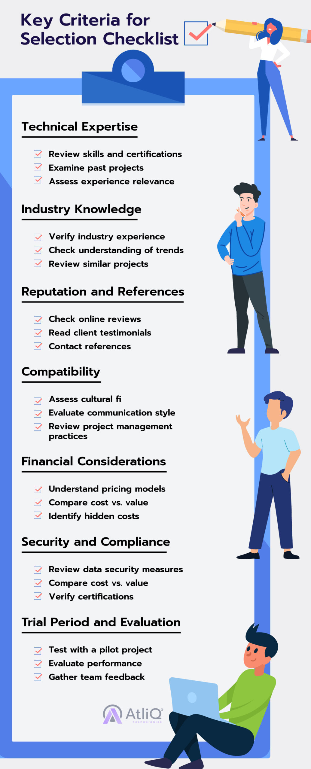 Key Criteria for Selection Checklist