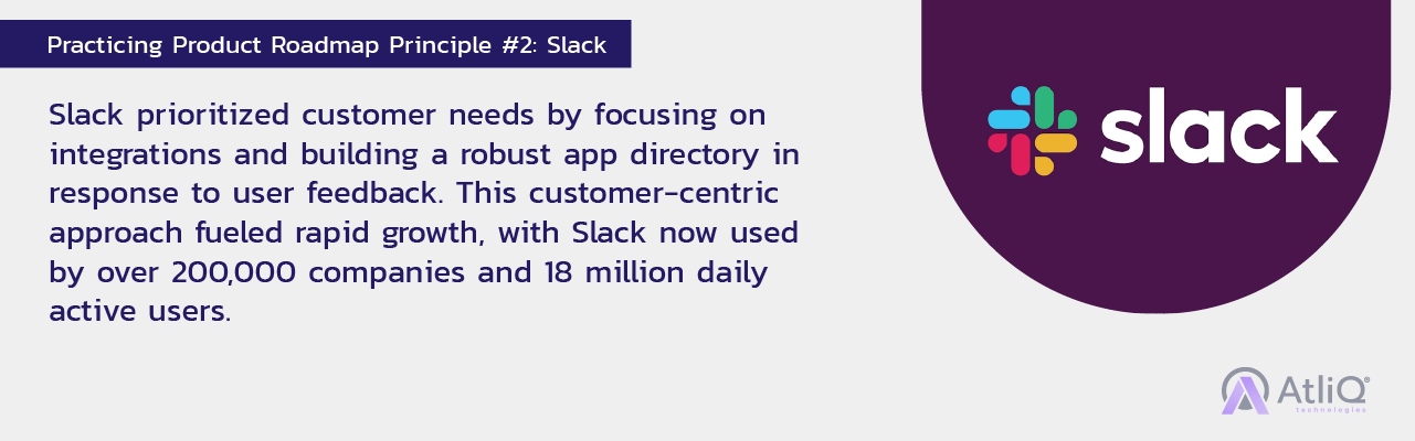 Practicing Product Roadmap Principle #2: Slack 